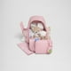 thumbnail image 3 of Mochila para pañales Huggies Sunshine Pack Bridal Rose Vegan, 3 of 8