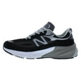 thumbnail image 3 of New Balance Female Black Tech Fabric And Suede Leather Sneakers Black Sizes EU 34-50 2/3, 3 of 4