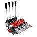 thumbnail image 3 of Monoblock Hydraulic Directional Control Valve, 4 Spool, 11 GPM, SAE Ports, 3 of 4