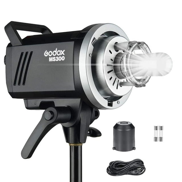 Luz estroboscópica Studio Flash Godox MS300 de 300 W con Wireless X
