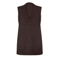 thumbnail image 5 of YUNAFFT Women's Tops, Jackets& Coat Clearance, Ladies Vest Vest Sweater Slim V-Neck Vest Knit Sweater Ladies Sleeveless Hooded Casual Jacket, 5 of 6