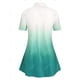 thumbnail image 2 of Bolsillos de talla grande Camisa de color Ombre Rosegal Blusas Tallas Grandes, 2 of 5