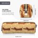 thumbnail image 3 of Easygdp Dachshund Dog Puppy para Estuche de Lápices de Cuero, Estuche de Papelería de Cuero, Estuche de Gran Capacidad con Cremallera, 3 of 7