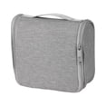 thumbnail image 1 of Baohd Essential Oil Cosmetic Bag Convenient Waterproof Makeup Bags Large Capacity Multifunctional Containers Girls Household Light gray 19*16*6cm, 1 of 8