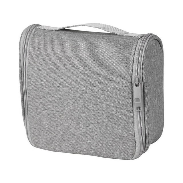 Baohd Essential Oil Cosmetic Bag Convenient Waterproof Makeup Bags Large Capacity Multifunctional Containers Girls Household Light gray 19*16*6cm