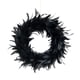 thumbnail image 1 of Clearance! Halloween Home Decor! Door Wreath Black Feather Flower Wreath Wall Door Hanging Festival Party Decor Decorations Buy 2 Get 3, 1 of 4