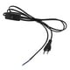 thumbnail image 3 of Cable De Energía Cable de alimentación de 5,9 pies con interruptor de encendido/apagado para lámpara de mesa (enchufe de la UE/negro) Likrtyny Para estrenar, 3 of 8