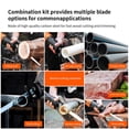 thumbnail image 3 of 20Pcs Jigsaw Blade Set For Black & Decker Jig Saw Metal Plastic Wood Blades, 3 of 8