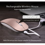Uiosmuph Wireless Mouse Silent Rechargeable Computer Mouse with USB Nano Receiver