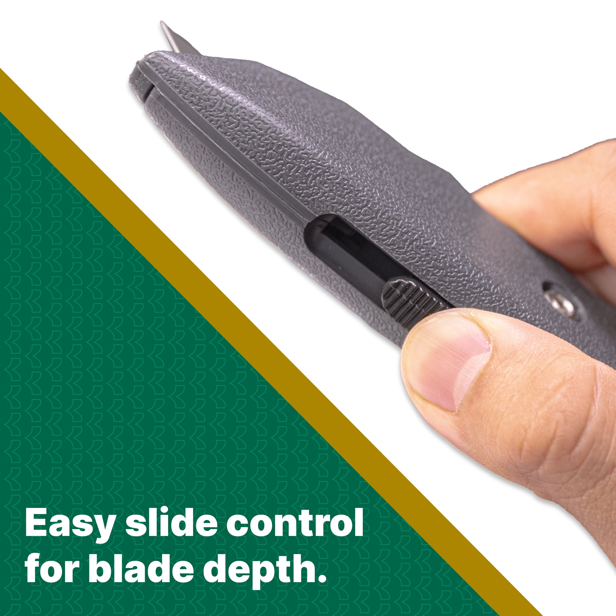 BAZIC Retractable Utility Knife Box Cutter 24-Pack