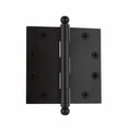 thumbnail image 4 of grandeur 4.5'' ball tip heavy duty hinge with square corners, 4 of 7