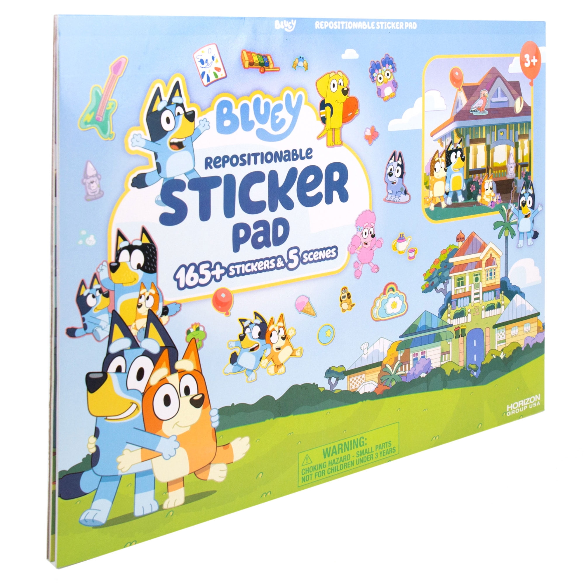 Buy Bluey Multicolor Paper Repositionable Sticker Pad Online at Lowest