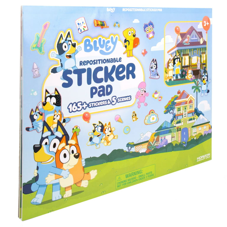 Bluey Plush Toys Review + Bluey Sticker Activity Book Revie! 