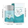 thumbnail image 3 of Polvo dental calmante y quitamanchas, protección segura y polvo limpiador de dientes, aliento fresco y limpieza para caries y limpieza dental, 50 g de polvo dental, 3 of 9