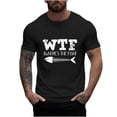 thumbnail image 1 of Mangas de Mano para Hombres, Cuello Redondo de Verano Ocio Impreso Superior, Moda Casual Manga Larga Poliéster, 1 of 1