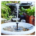thumbnail image 4 of Solar Panel Powered Water Fountain Pool Pond Garden Water Sprinkler Sprayer With Water Pump & Heads ,High Efficiency, 4 of 8