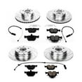 thumbnail image 3 of PowerStop Front and Rear Z23 Evolution Sport Carbon-Fiber Ceramic Brake Pad and Drilled & Slotted Rotor Kit Fits: BMW Select Models K5710, 3 of 10