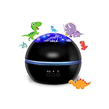 dinosaur night light projector