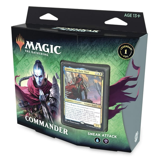 Ataque furtivo de Commander Deck Magic The Gathering Zendikar Rising