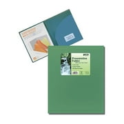 Better Office Products Poly Presentation Folders With Reusable Envelope and Pockets, 36 Pack