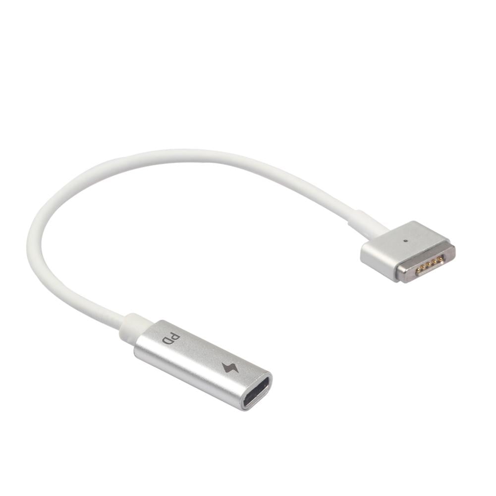 90W USB C Female to Magsafe 2 T-Tip Adapter Cable for MacBook Air Pro - Walmart.com