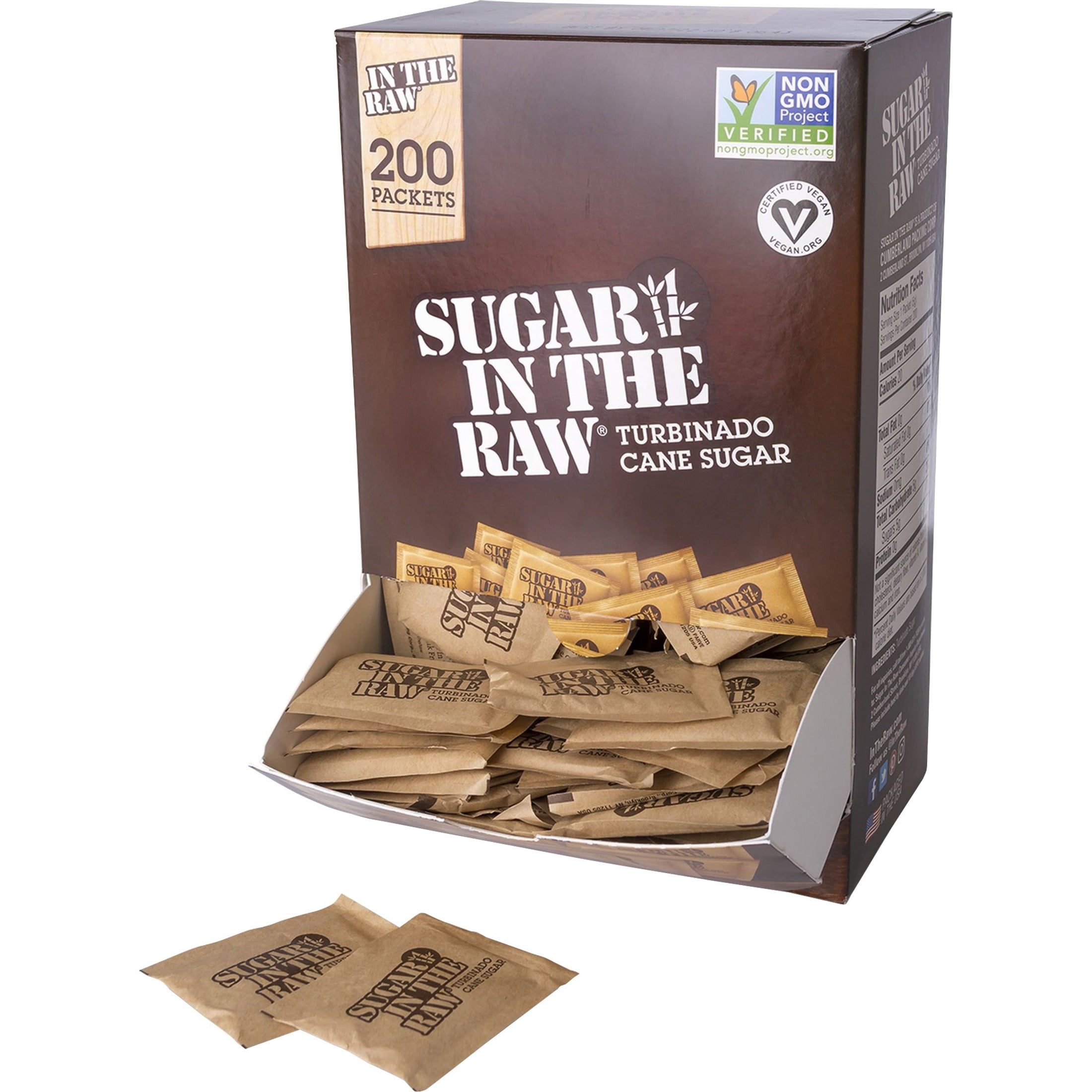 Sugar In The Raw FOL50319CT Natural Cane Sugar 400 Carton
