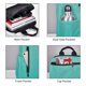 thumbnail image 3 of Disketp Turquoise Glitter Mochila Ligera e Impermeable, Mochila de Día Resistente para Viajes, Senderismo y Uso Diario para Hombre y Mujer, 3 of 7