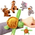 thumbnail image 2 of BAELLERT Stuffed Animals Slap Bracelets for Kids Plush Cartoon Giraffe Turtle Koala Elephant Doll Bracelet Wristband Slap Circle Toy for Girls Boys, 2 of 8