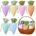 thumbnail image 1 of Bolsas de regalo SilTriangle con forma de zanahoria de Pascua, 24 unidades, para niños, 1 of 7
