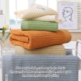 thumbnail image 4 of 2 Pieces/Set Cotton Bath Towel Soft Rectangular Home Household Replacement Rectangular Home Bathing Shower Face Towel Washcloth Accessories Grey, 4 of 8