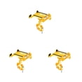 thumbnail image 2 of Soidarity Soporte de aleación para teléfono móvil, manillar portátil, revestimiento de goma Universal, soporte de fijación estirable, estante de Oro 3piezas Soidarity CBP235788, 2 of 6