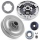 thumbnail image 1 of 3/8"-7 Clutch Drum Rim Sprocket Kit For Stihl Ms660 066 064 Ms640 Ms661 Chainsaw Spare Parts With, 1 of 4