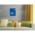 thumbnail image 4 of Wiesbaden Germany - Thermal Spa Since Ancient Times - Vintage Travel Poster by Latti Werner c.1960s - 8 x 12 inch Vintage Metal Tin Sign, 4 of 4