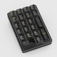thumbnail image 3 of Mini teclado mecánico transparente de oficina digital con Bluetooth/inalámbrico/con cable de tres modos con espíritu de hielo, 3 of 6