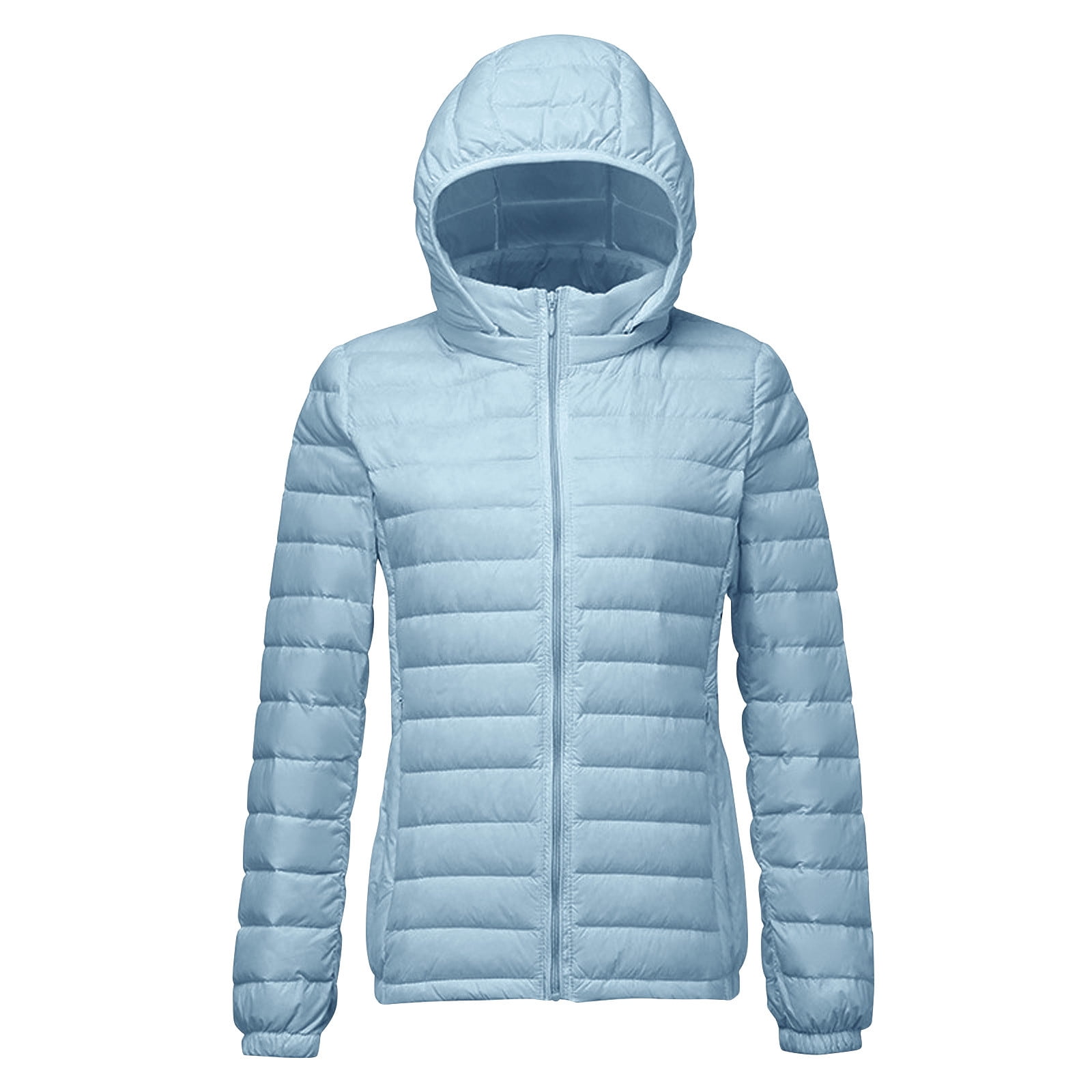Olyvenn Fashion Women's Lightweight Packable Hooded Down Jacket