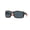 REEFTON WETLANDS GRAY 580P, variant on Sunglasses for Men - Reefton Mens Polarized Sunglasses - Fishing, Boating & Beach UV Protection - Blackout/Blue Mirror 580P, Size 64