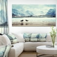 thumbnail image 1 of Birds and Mountain Peak - Seashore Wall Art on Canvas, 1 of 3