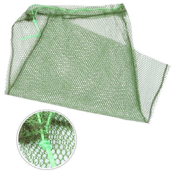 3Pcs Fish Net Mesh Bags Catch Fish Mesh Bag Outdoor Fishing Tools