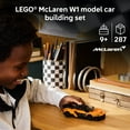 thumbnail image 4 of LEGO Speed Champions McLaren W1 Race Car Toy for Boys & Girls, Ages 9+ - Building Set for Pretend Play & Display w/1 Driver Minifigure - Gift Idea for Kids & Supercar Fans - 77257, 4 of 8