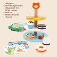 thumbnail image 3 of Children‘s Simulation Cake Tower Wooden Play House Toy Board Game, 3 of 6