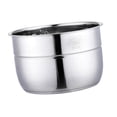 thumbnail image 3 of Olla arrocera de acero inoxidable, olla interior, olla arrocera, tanque interno, piezas de Cocina eléctrica de gran capacidad de grado alimenticio 10L, 3 of 8