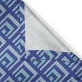 thumbnail image 4 of Ambesonne Blue Valance Pack of 2, Rectangles in Blue Shades Art, 42"X12", Blue Pale Blue and Aqua, 4 of 5