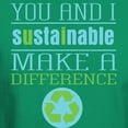 thumbnail image 3 of CafePress - You And I Sustainability Dark T Shirt - Men's Classic Graphic Cotton T-Shirt, 3 of 4