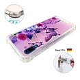 thumbnail image 2 of Butterfly Flower Pink Case for Samsung Galaxy A10e 5.83'' 4 Cushion Corners TPU Bumper + Hard Acrylic Back Shockproof Scratch-Resistant Cover for Girls Women Teen, 2 of 4