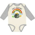 thumbnail image 3 of Inktastic Gigi's Treasure St. Patrick's Day Rainbow and Gold Boys or Girls Long Sleeve Baby Bodysuit, 3 of 5