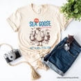 thumbnail image 6 of Cool Summer Sea Goose Certified T-Shirt, Funny Retro White and Natural Tee for Beach Lovers, 6 of 8