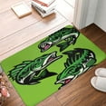 thumbnail image 4 of Daiia cartoon largemouth bass fish Front Door Mat, Heavy Duty Durable Welcome Mat for Outdoor Indoor, Dirt Trapper Waterproof Super Absorbent Door Mat, 16" x 24", 4 of 7