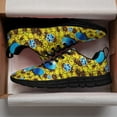 thumbnail image 3 of Dog Paws Sunflower Running Shoes Sneakers Mesh Black Size 8, 3 of 5
