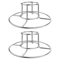 thumbnail image 1 of Miangastore Rack Roasting Pan Silver 2Set 7.5X7.5X2.8In Stainless Steel For Oven Use, 1 of 8