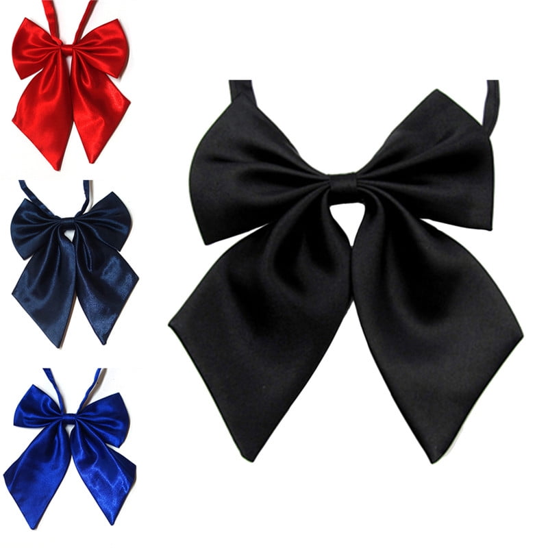 Women Lady Girls Butterfly Bowtie Silk Bow Ties Formal Bow Tie New Fashion YJ 